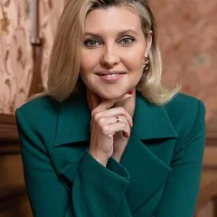 Olena Zelenska height profile photo