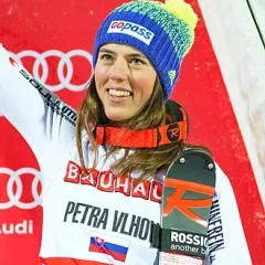 Petra Vlhová height profile photo