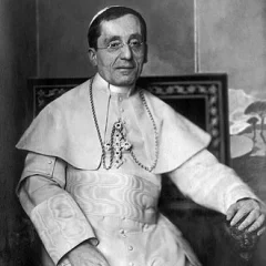 Pope Benedict XV height profile photo
