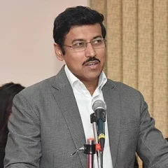 Rajyavardhan Singh Rathore height profile photo