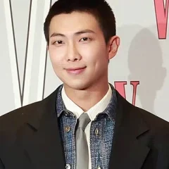 RM (musician) height profile photo