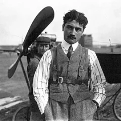 Roland Garros (aviator) height profile photo