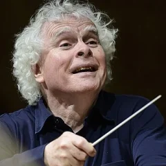 Simon Rattle height profile photo