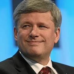 Stephen Harper height profile photo