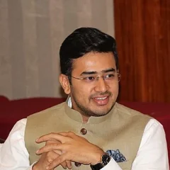 Tejasvi Surya height profile photo