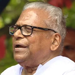V. S. Achuthanandan height profile photo