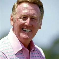 Vin Scully height profile photo