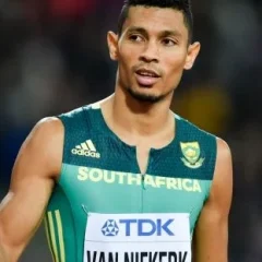 Wayde van Niekerk height profile photo