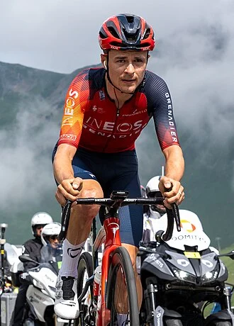 Tom Pidcock height profile photo
