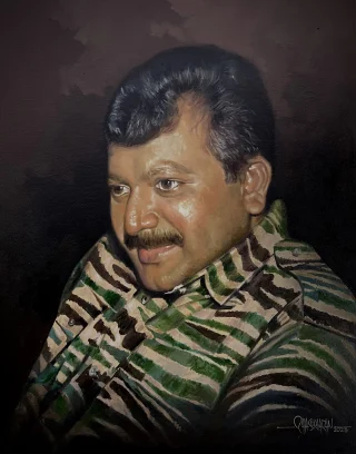 Velupillai Prabhakaran height profile photo