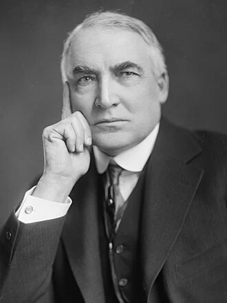 Warren G. Harding height profile photo