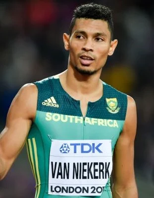Wayde van Niekerk height profile photo