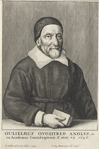 William Oughtred height profile photo