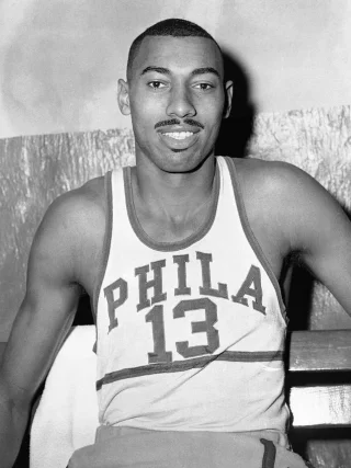 Wilt Chamberlain height profile photo