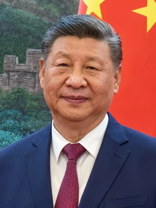 Xi Jinping height profile photo