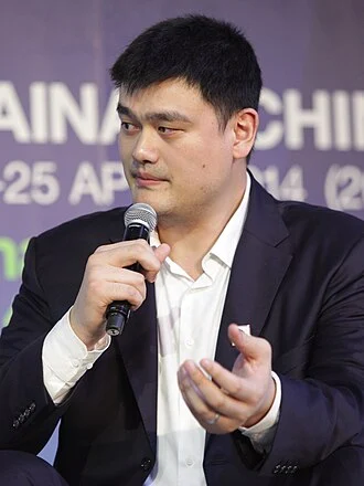 Yao Ming height profile photo