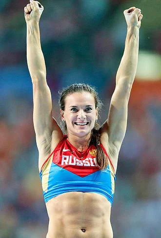 Yelena Isinbayeva height profile photo