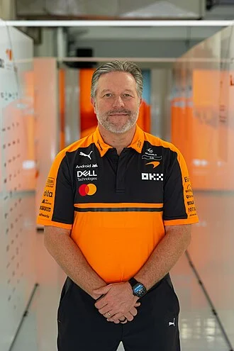 Zak Brown height profile photo