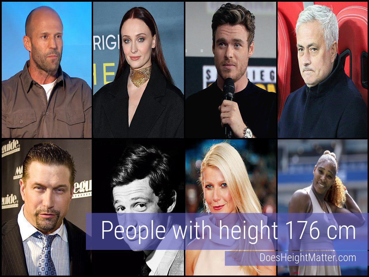 176 cm Celebrities